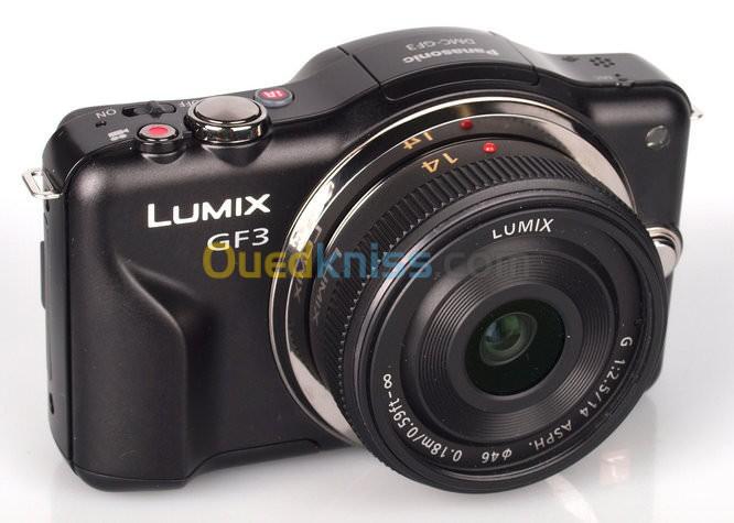 Panasonic Lumix DMC-GF3 4K + Objectif Variable Lumix G Vario 14-42mm ASPH Power OIS Affaire