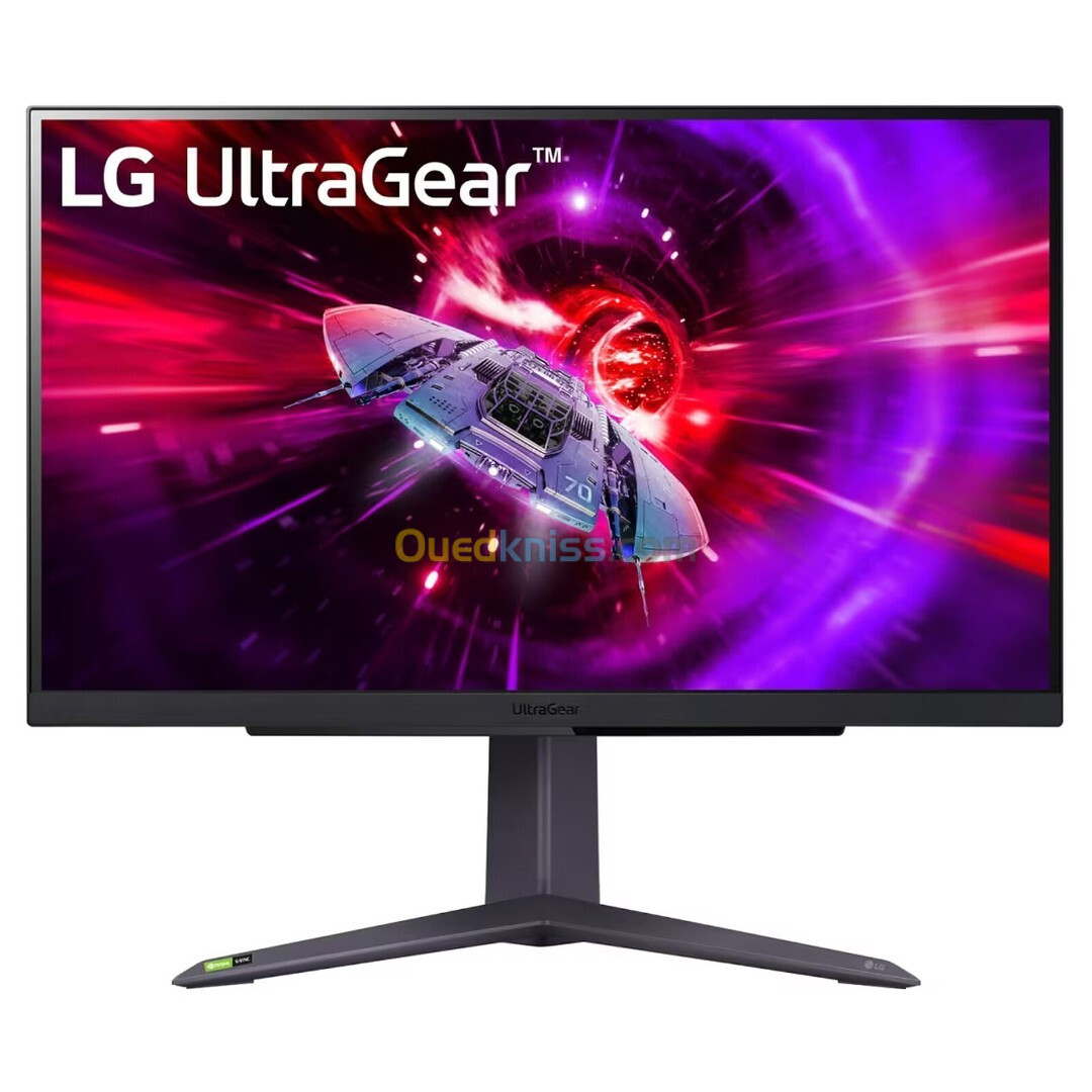 LG 27GR75Q-B 27'' 2.5K 1440p - IPS - 165 Hz - 1ms - G-SYNC - Pivotable