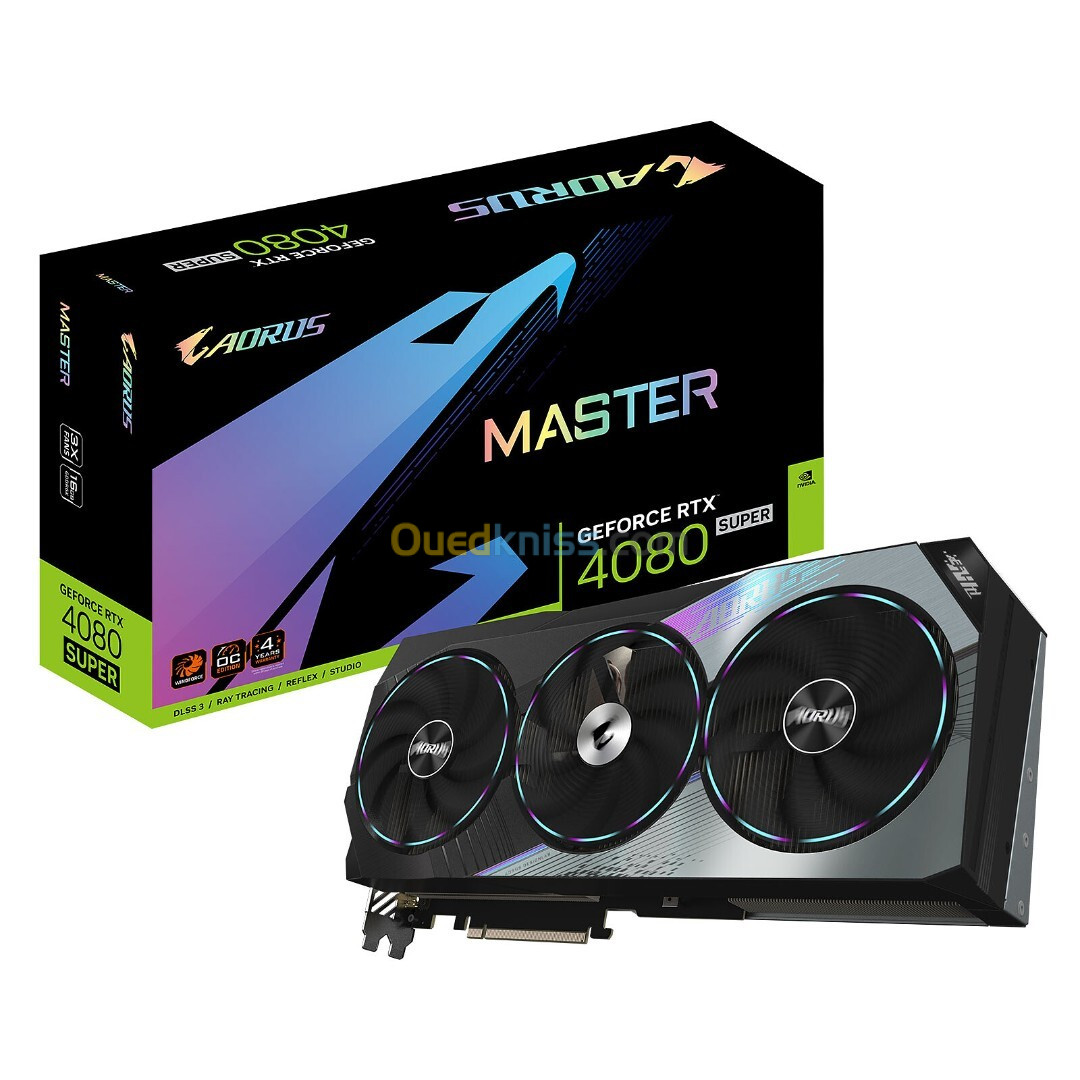  RTX 4080 SUPER AORUS MASTER 16 Go OC