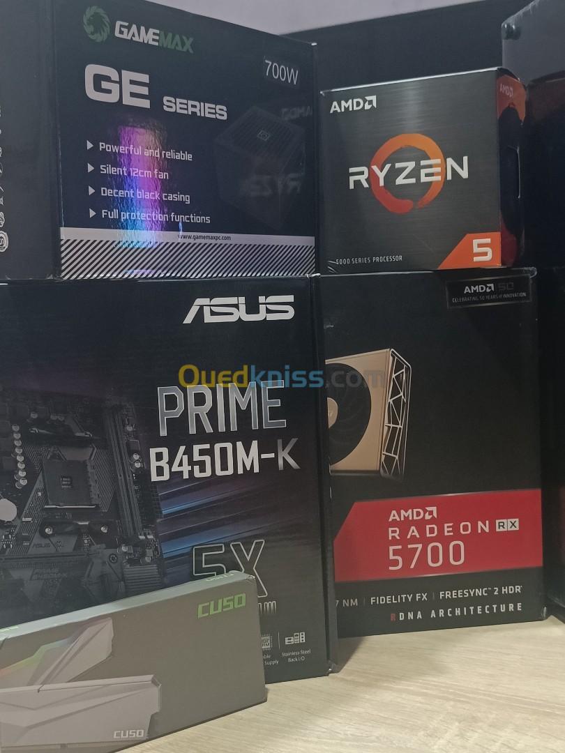 RYZEN zen 5 5600 + RX 5700 08gb + 16gb RAM 3200 + 256 nvme