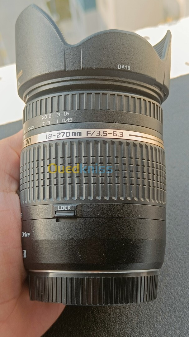 Objectif TAMRON 18-270mm f/3.5-6.3