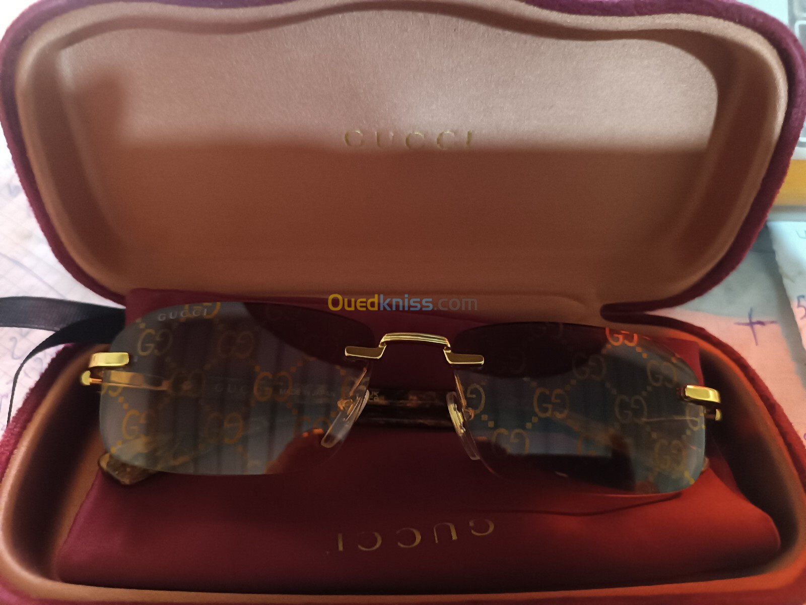 Lunette Gucci homme original El Tarf Chebaita mokhtar Ouedkniss Algerie