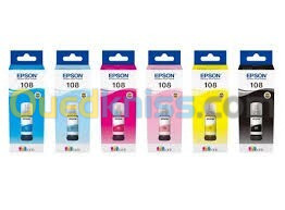 PACK BOUTEILLE EPSON ORIGINAL 108 6 COULEUR