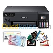 Imprimante Epson L8050 A4 6 couleurs wifi IMPRESSION CARTE PVC