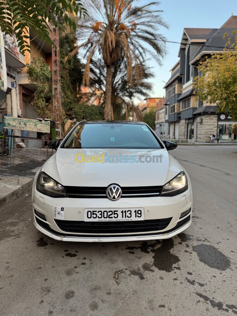 Volkswagen Golf 7 2013 Blue montion