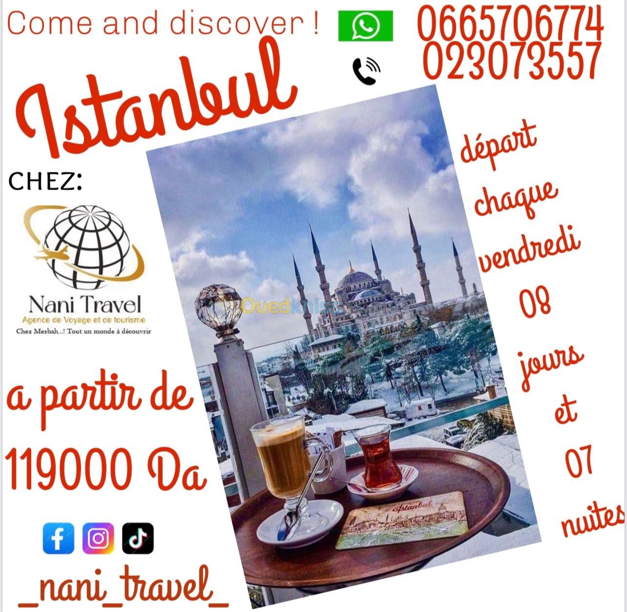Voyage organisé Istanbul 