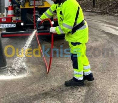 Camion Debouchage Vidangeur Hydrocureur