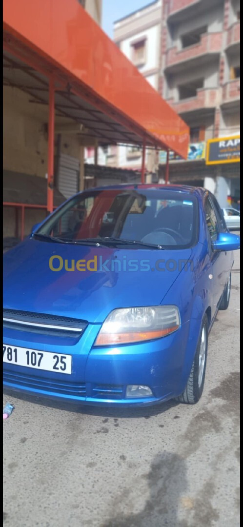 Chevrolet Aveo 4 portes 2007 Aveo 4 portes