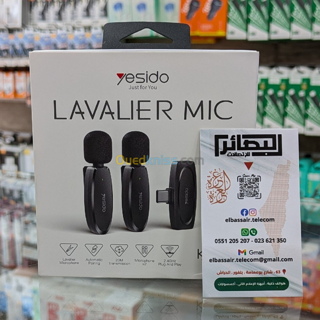 yesido LAVALIER MIC TYPE-C ORIGINAL