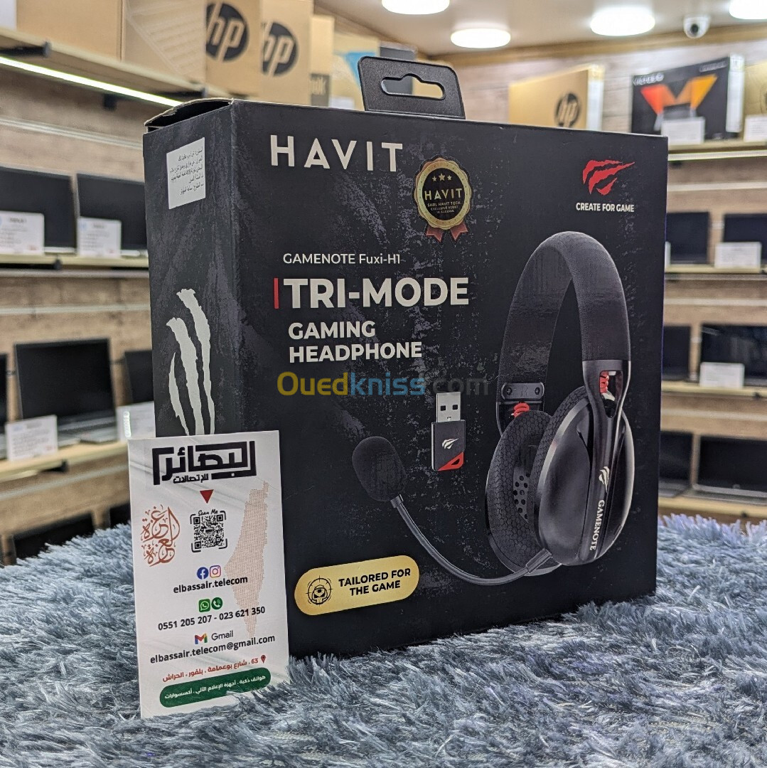 Casque Gaming WIRELESS HAVIT Fuxi-H1