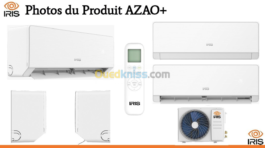 CLIMATISEUR SPLIT AZAO+ T3 SUPER TROPICAL 18000 BTU (INVERTER)