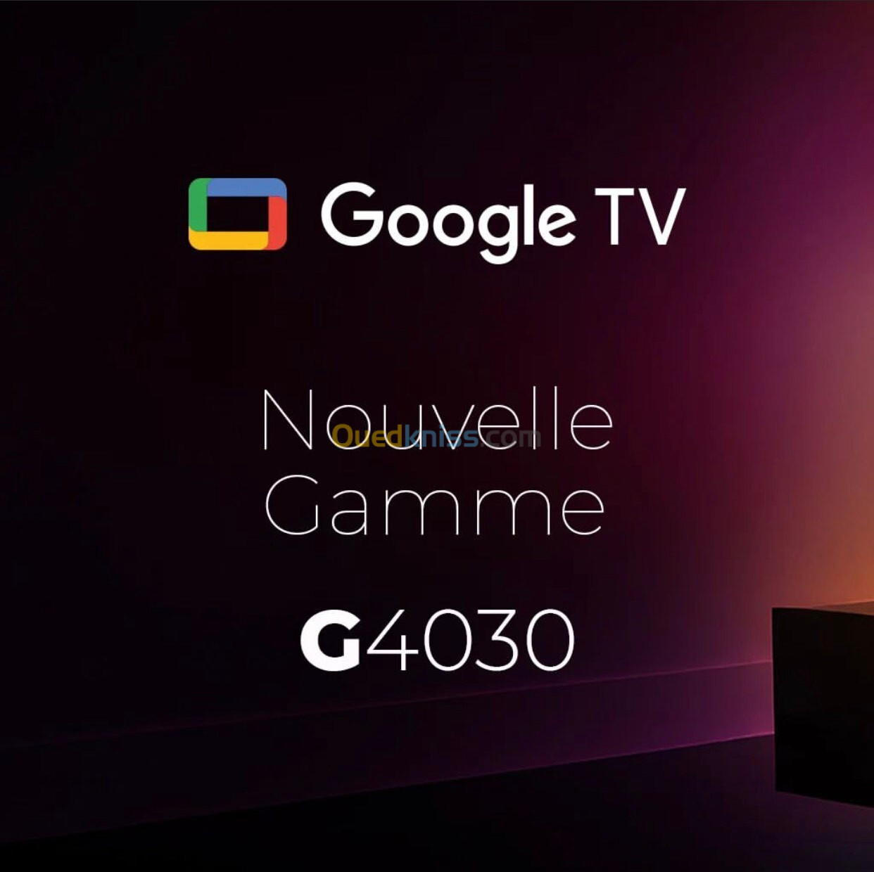 TV IRIS 40 G4030 ANDROID GOOGLE TV 40POUCES FHD