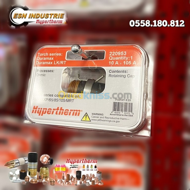 Hypertherm Original, Consommables Duramax torche PowerMax 