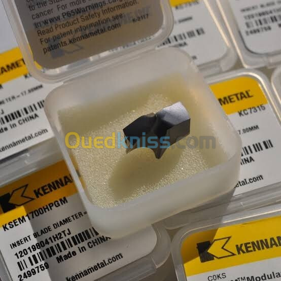 Kennametal (Portes outils - Plaquettes - Forets - Alésoirs - Fraise)forets - 