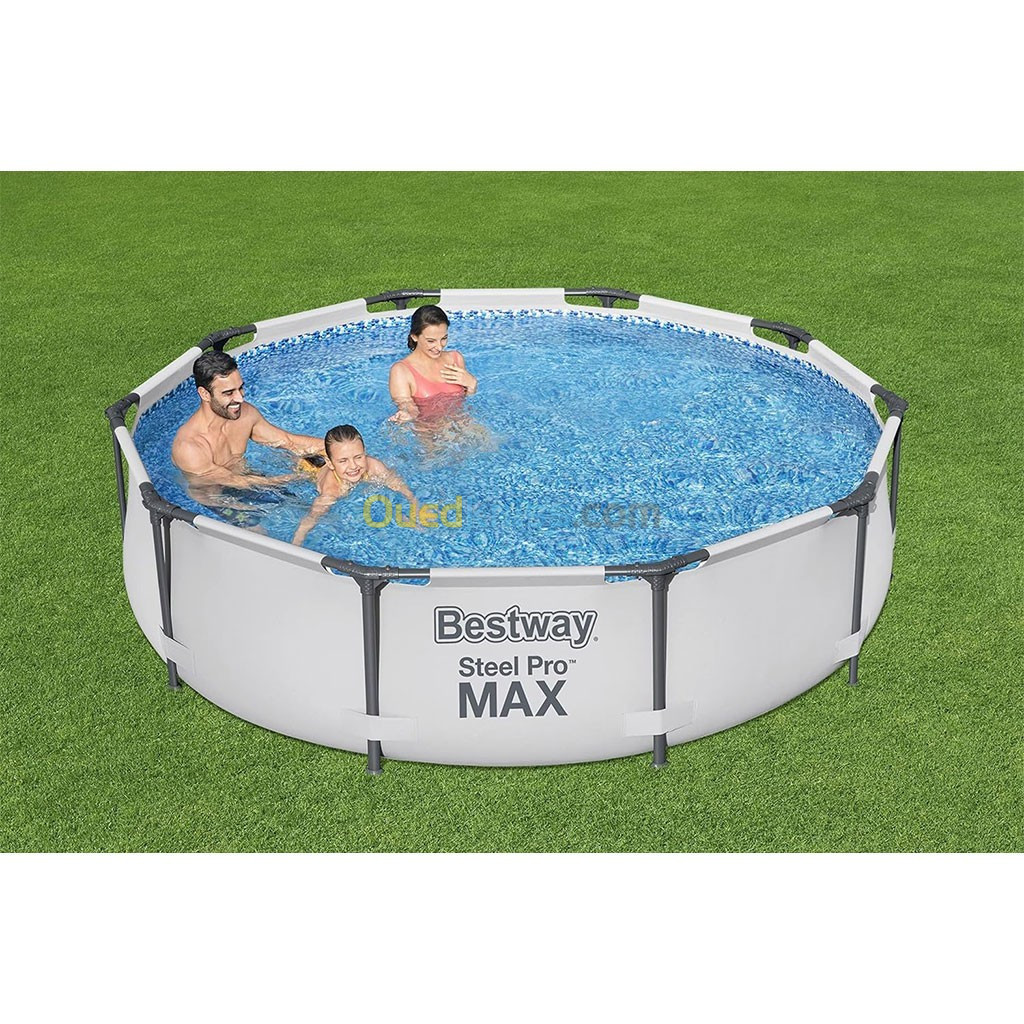 Steel Pro Max Piscine Ronde Avec Filtre et Pompe 305x76cm Bestway