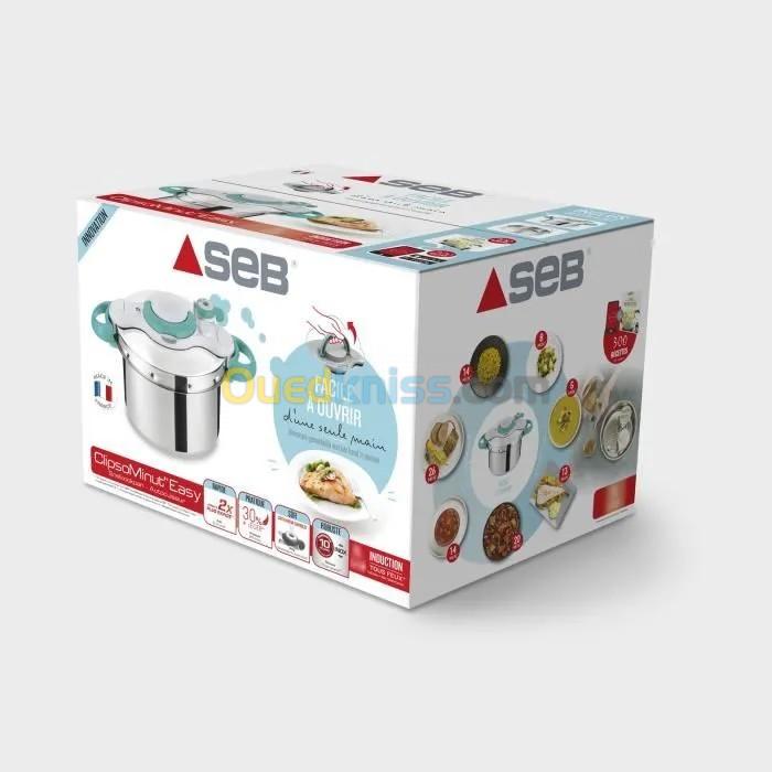 Seb Cocotte Minute -Clipso Minut' Easy 6L - INOX