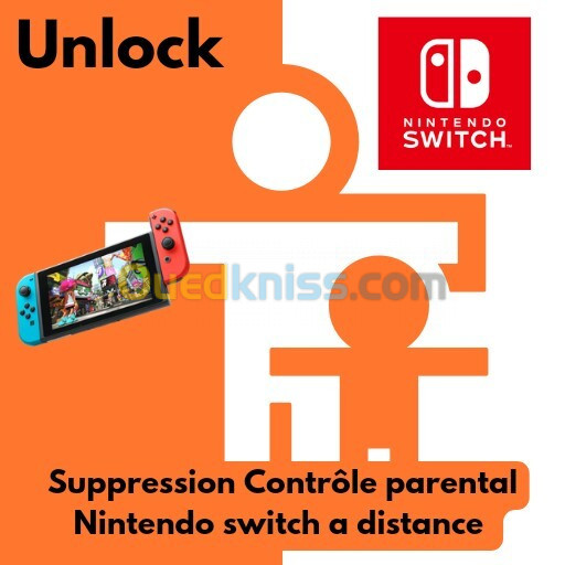 Déblocage contrôle parental Nintendo Switch 