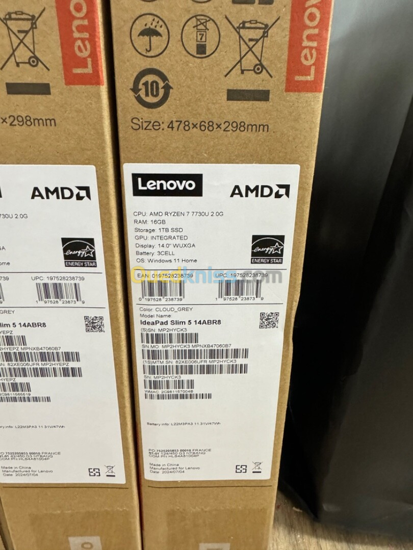 LENOVO IDEAPAD SLIM 5 14ABR8 AMD RYZEN 7 7730U 16G 1T 