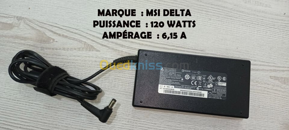 chargeur original dell asus hp