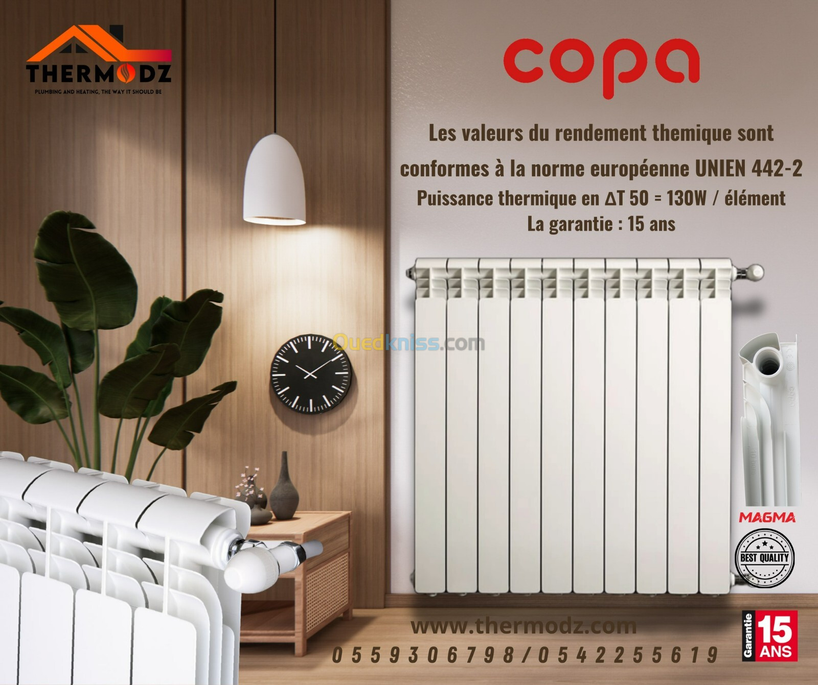 Radiateur Baxi / Copa 