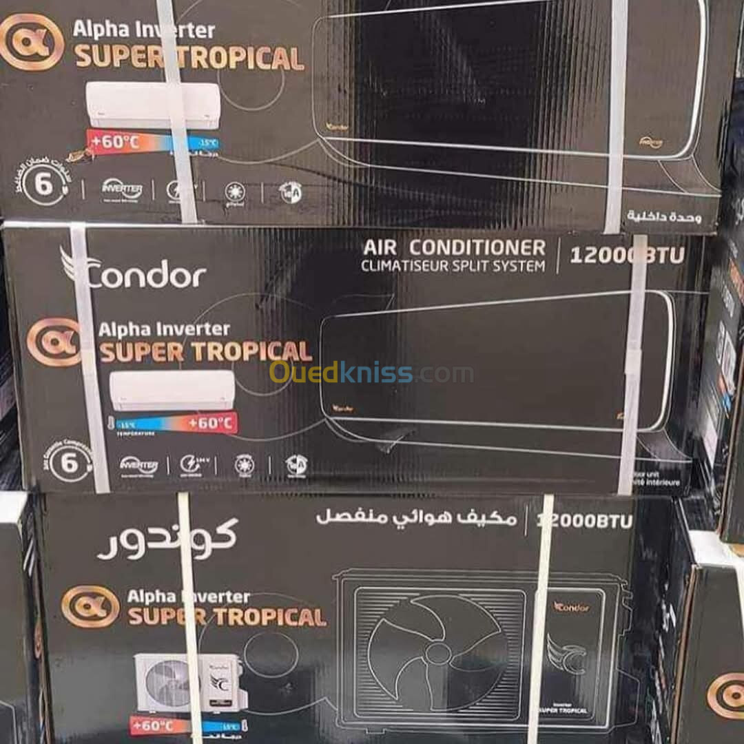 Climatiseur Condor super tropical inverter 