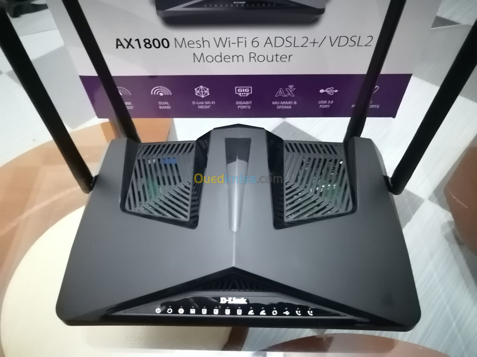 MODEM ROUTEUR D-LINK AX1800 WIFI6 DSL-X1852E