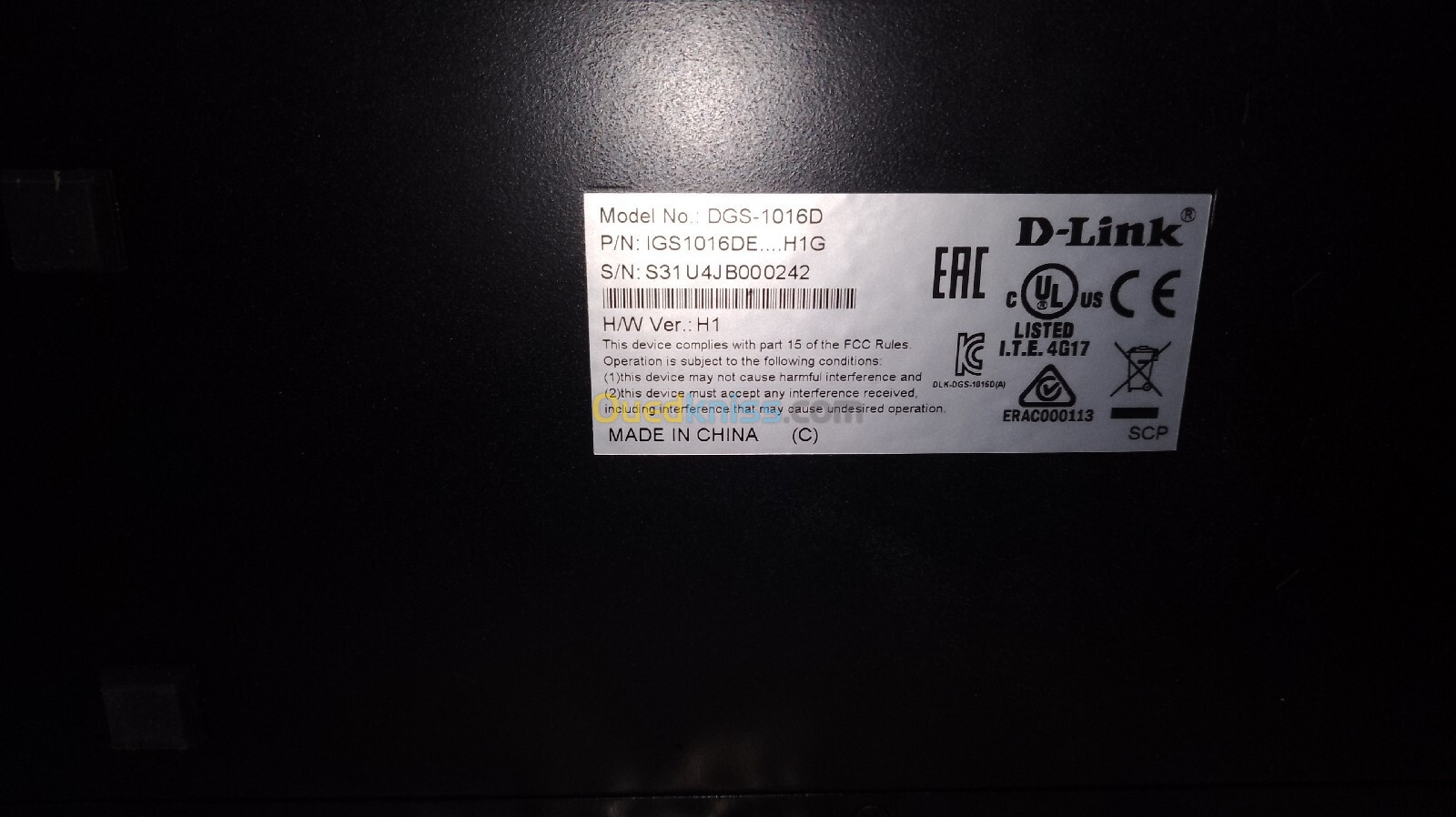 D-Link dgs-1016d