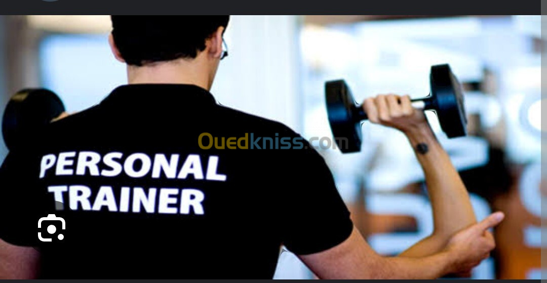 Coach sportif Éducateur physique Musculation Fitness Halterophilie 