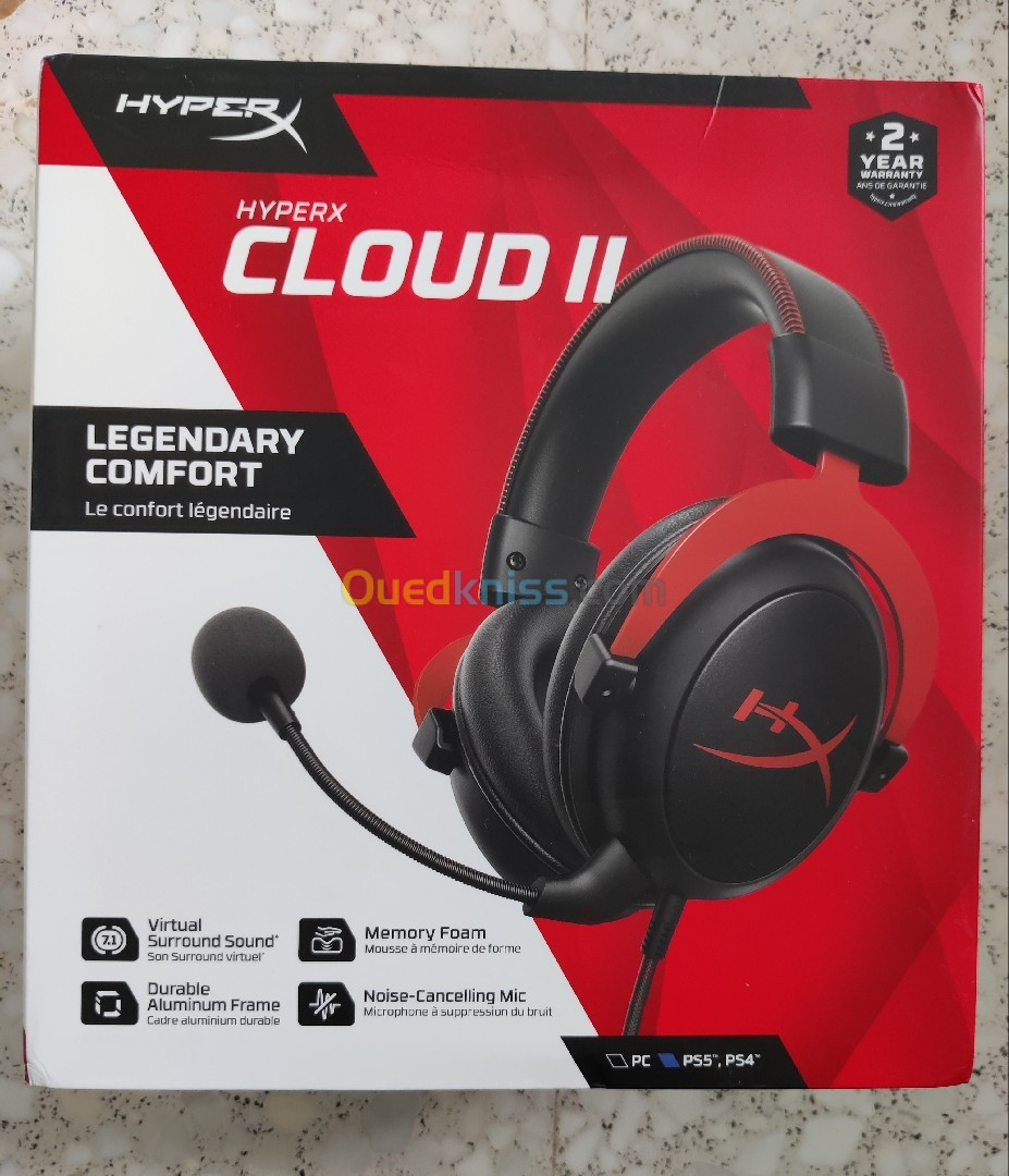 Casque HyperX Cloud 2 