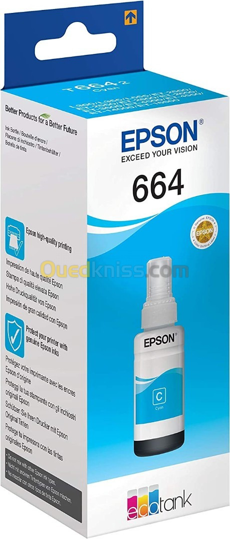 PACK CARTOUCHE ORIGINAL EPSON 664