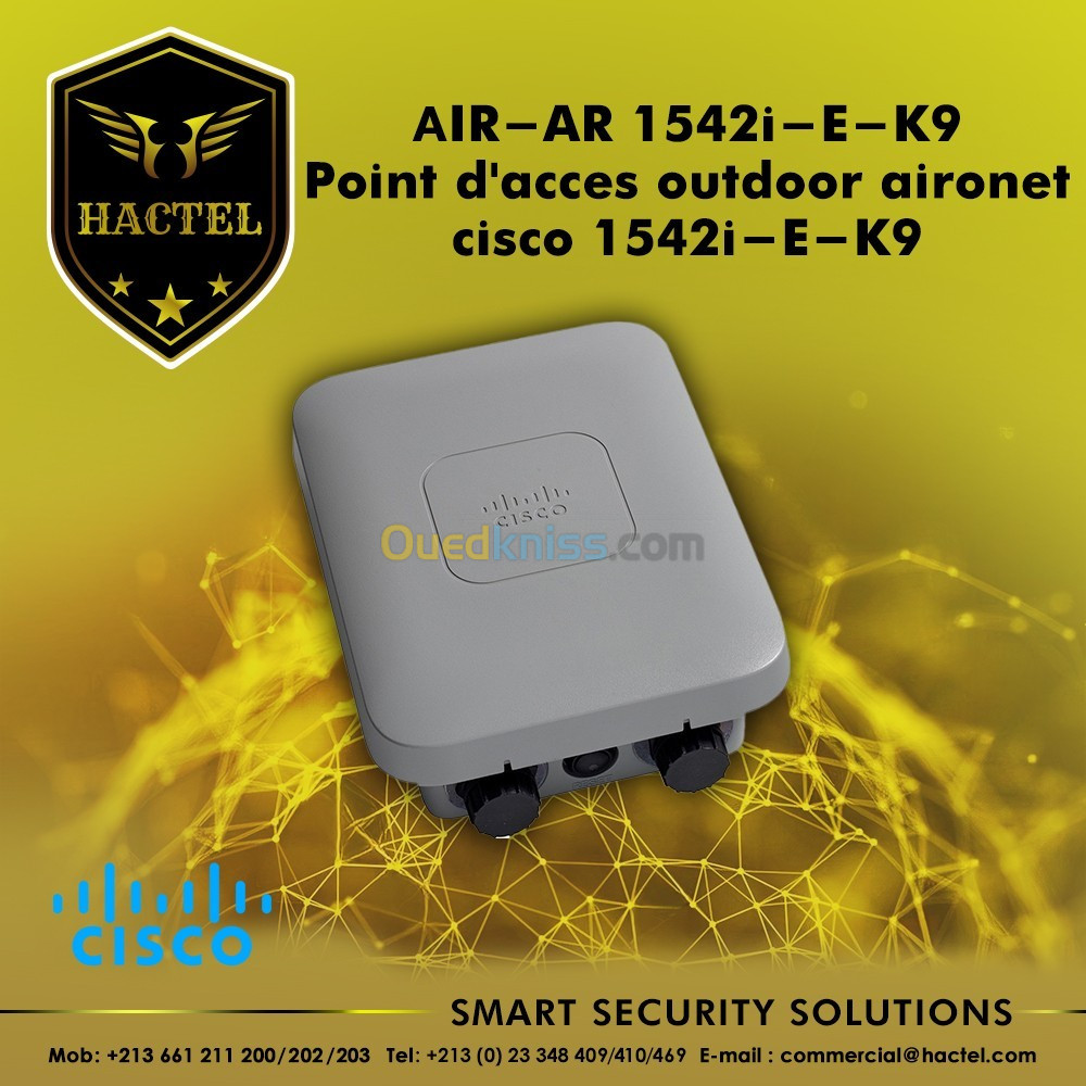 POINT D'acces CISCO OUTDOOR AIR-AP1542I-E-K9