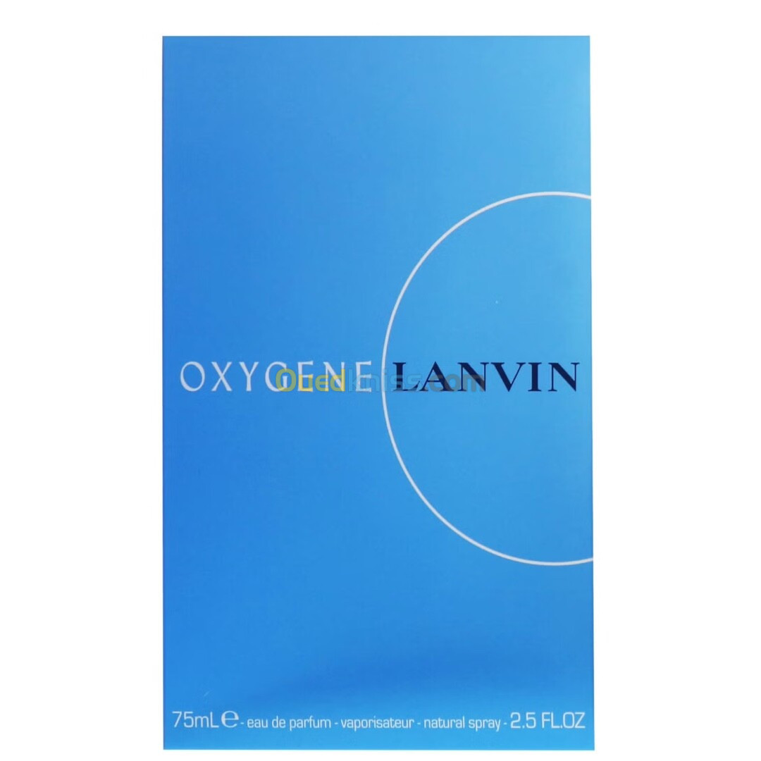 Lanvin oxygen 75 ml EDP femme ORIGINAL FRANCE 