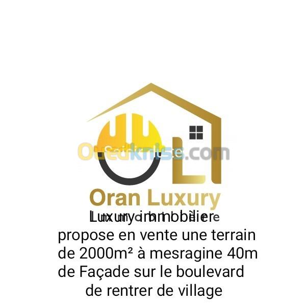 Vente Terrain Oran Misseghine