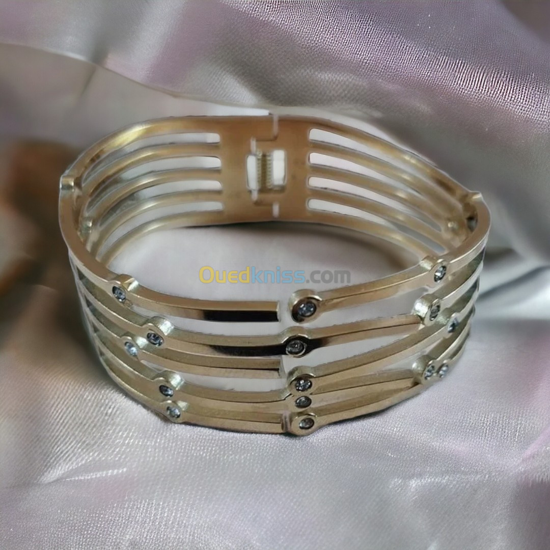 Bracelet et gourmette acier 