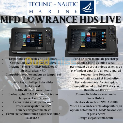 Sondeur GPS Multi Fonctions HDS LIVE 7