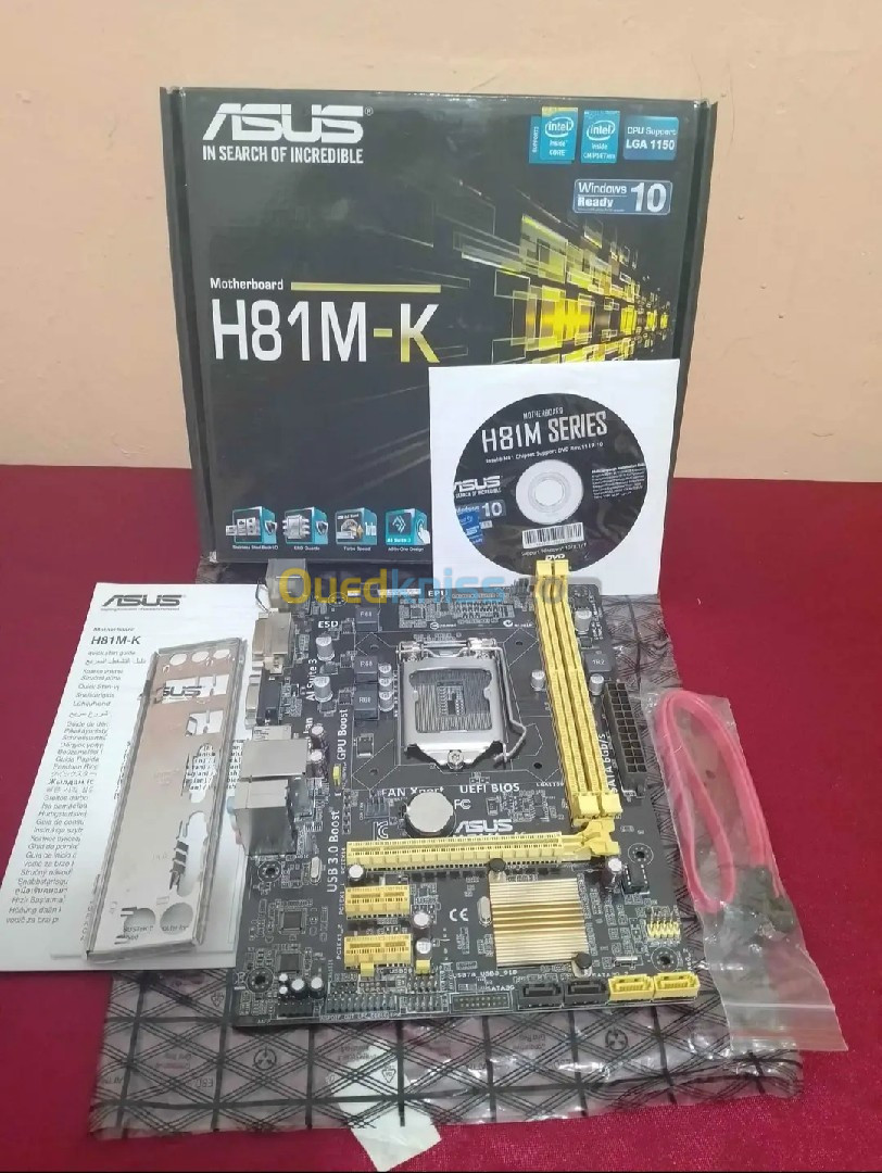 Carte mère Asus H81m-K neuf