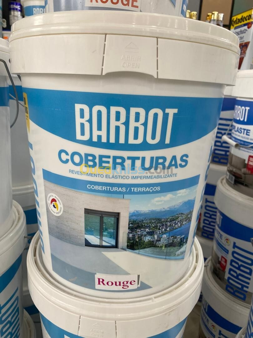 Barbot cuberturas made in Pourtugal 