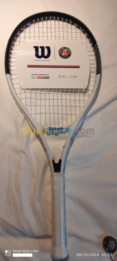 Raquette de Tennis Wilson OFFICIAL PARTNER- ROLAND GARROS