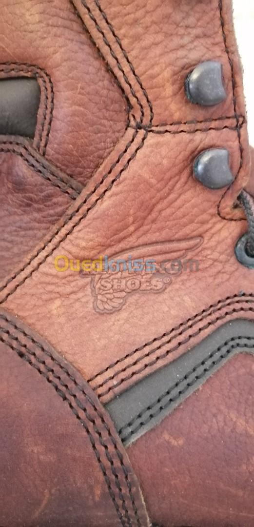 Chaussures de sécurité RED WINGS Made in USA 