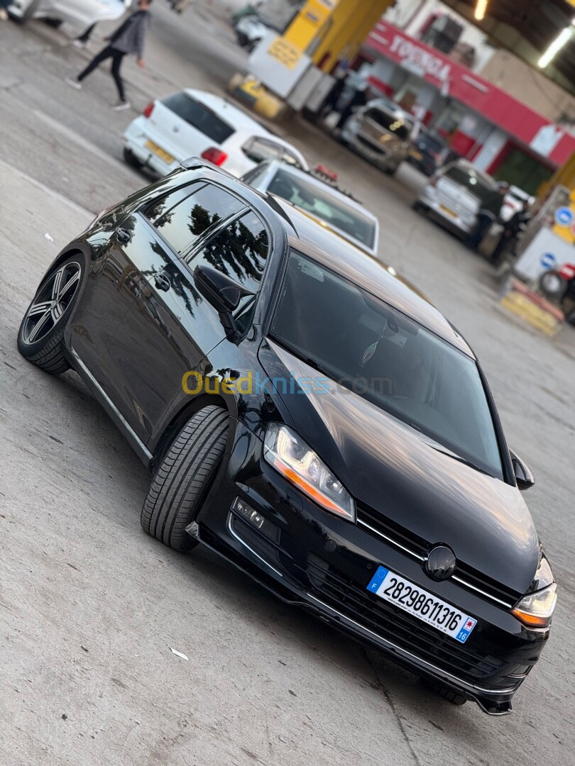 Volkswagen Golf 7 2013 Blue montion