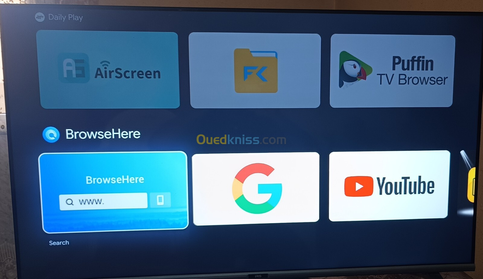 télévision iris 43"