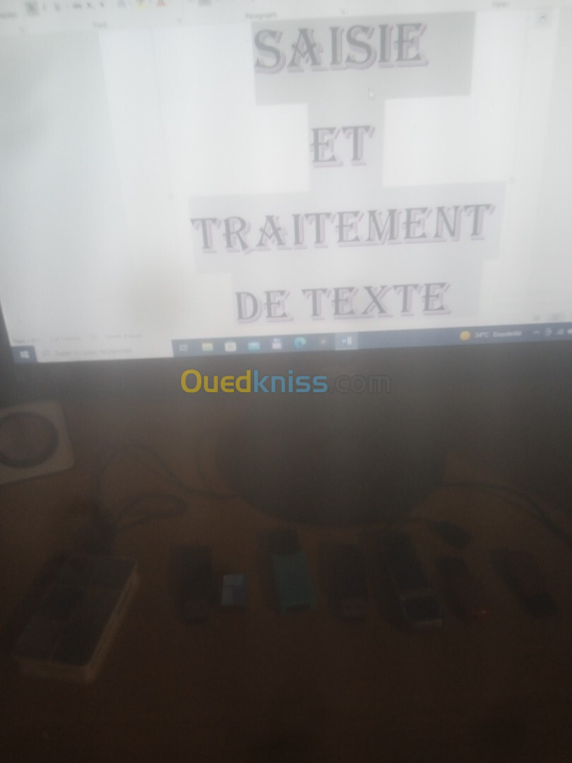 Saisie et traitement de texte