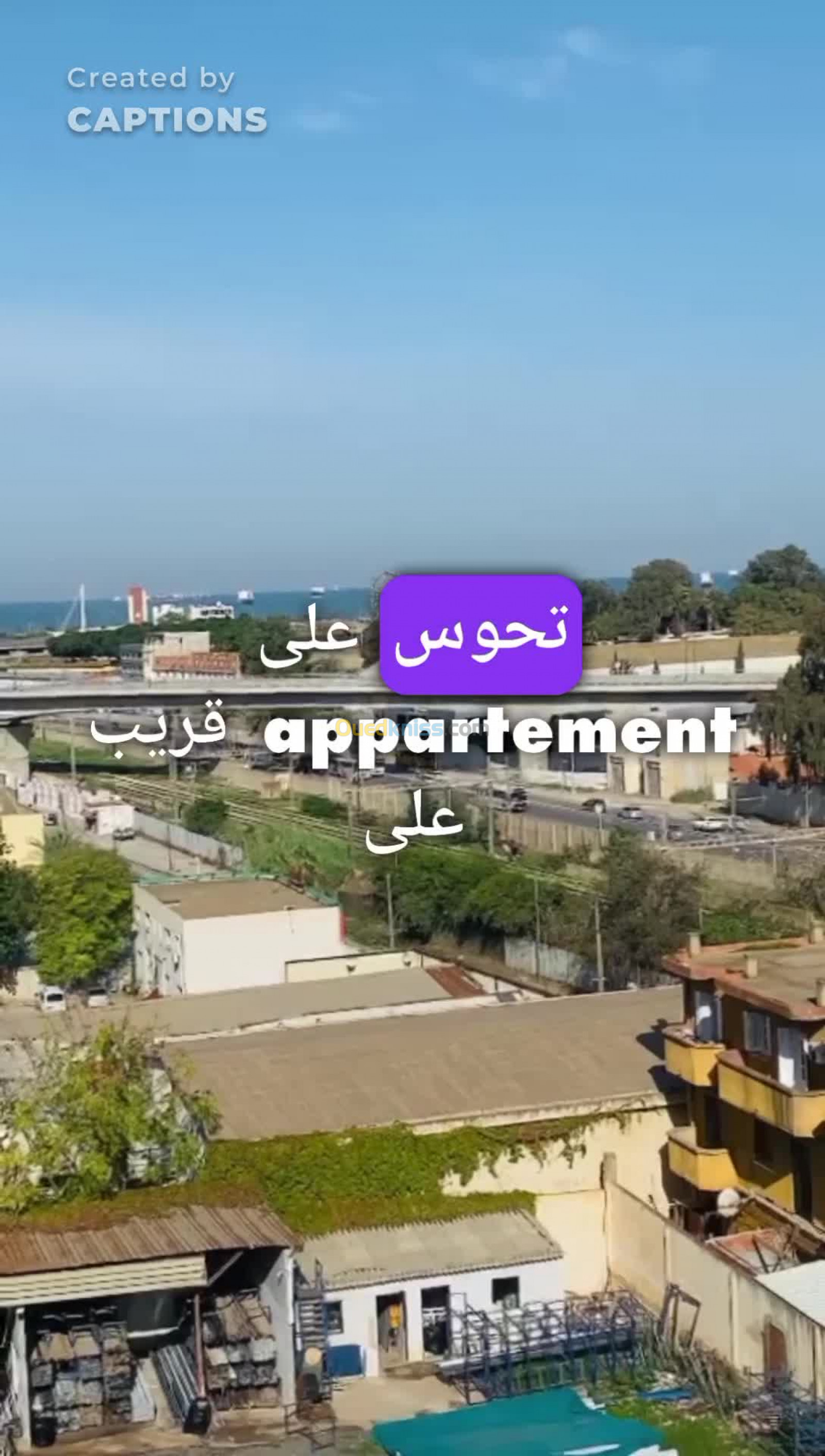 Vente Appartement F2 Alger El harrach