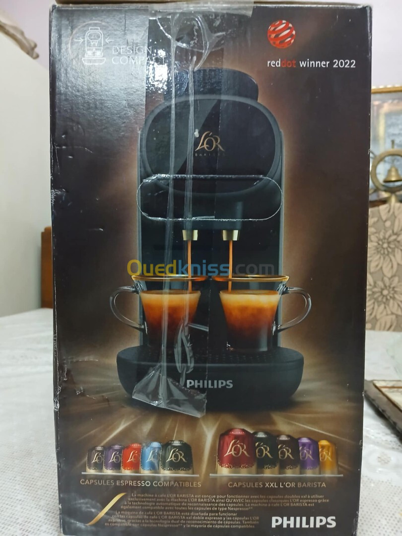 L'OR Barista Sublime Coffee Machine + 200 Capsule 