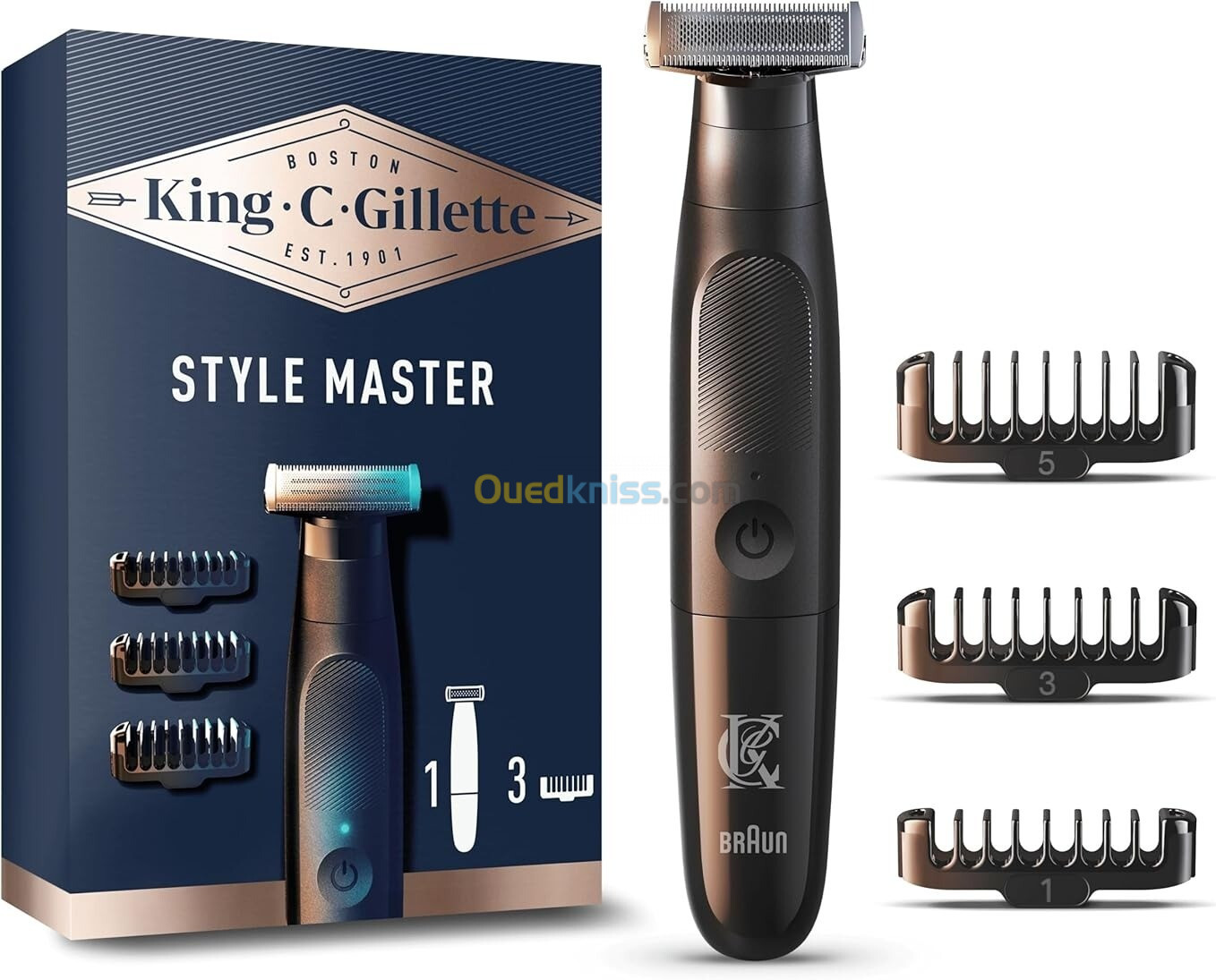 Tondeuse à Barbe Style Master King C. Gillette