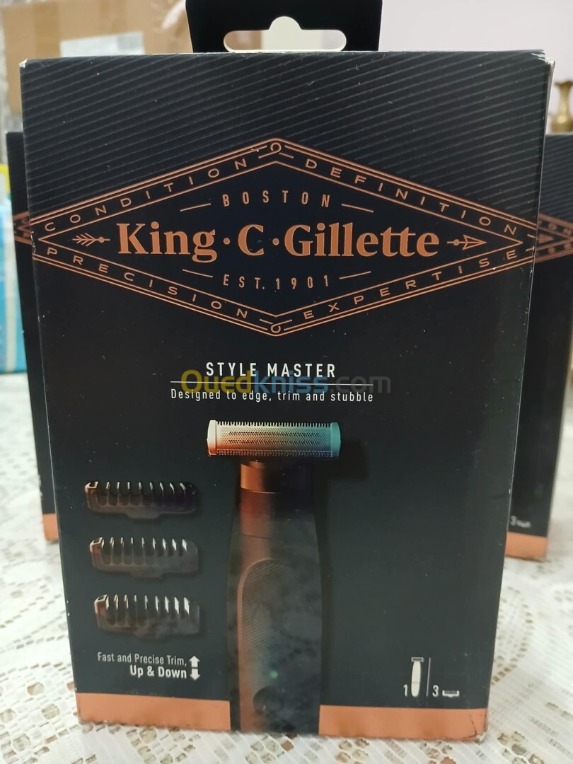 Tondeuse à Barbe Style Master King C. Gillette