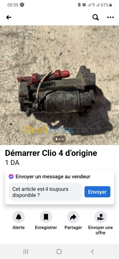  Démarreur Clio 4 Original