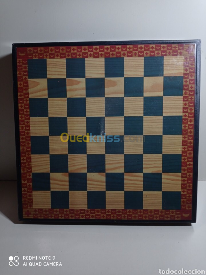 Jeu d'échecs original en cuivre 