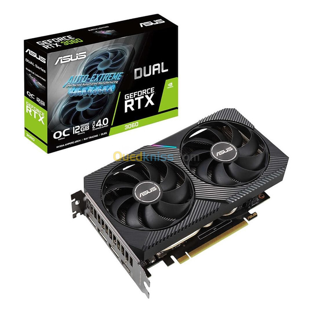 ASUS DUAL GeForce RTX 3060 12 Go