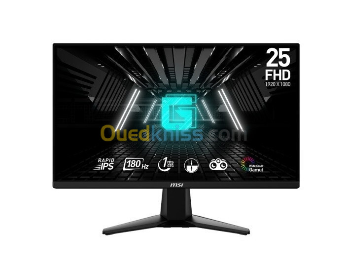 Ecran MSI G255F ( 180Hz / Fast IPS / 1 Ms )